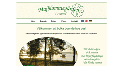 Desktop Screenshot of majblommegarden.se