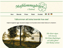 Tablet Screenshot of majblommegarden.se
